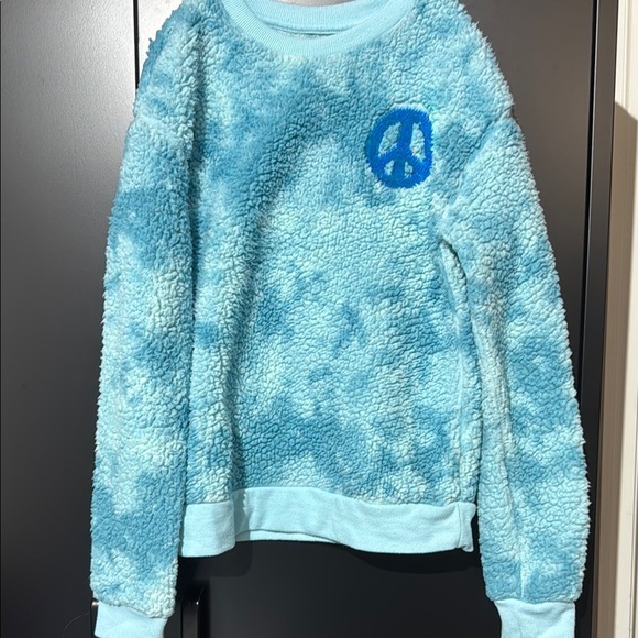 Girls size Large | Textured sweatshirt - Picture 1 of 4